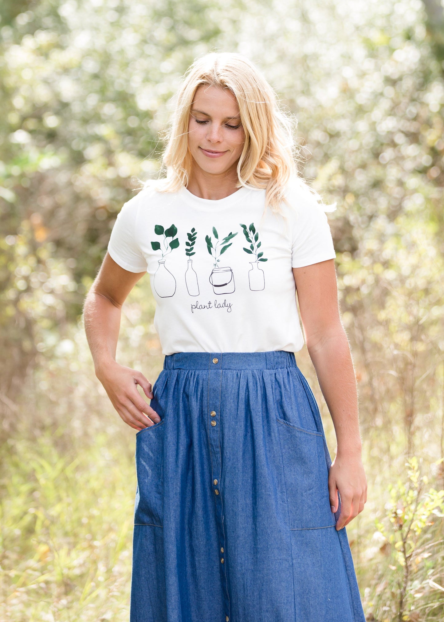Plant Lady Graphic Tee - FINAL SALE Tops