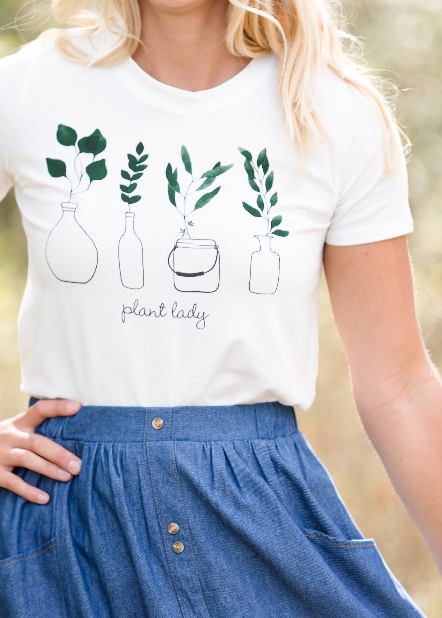 Plant Lady Graphic Tee - FINAL SALE Tops
