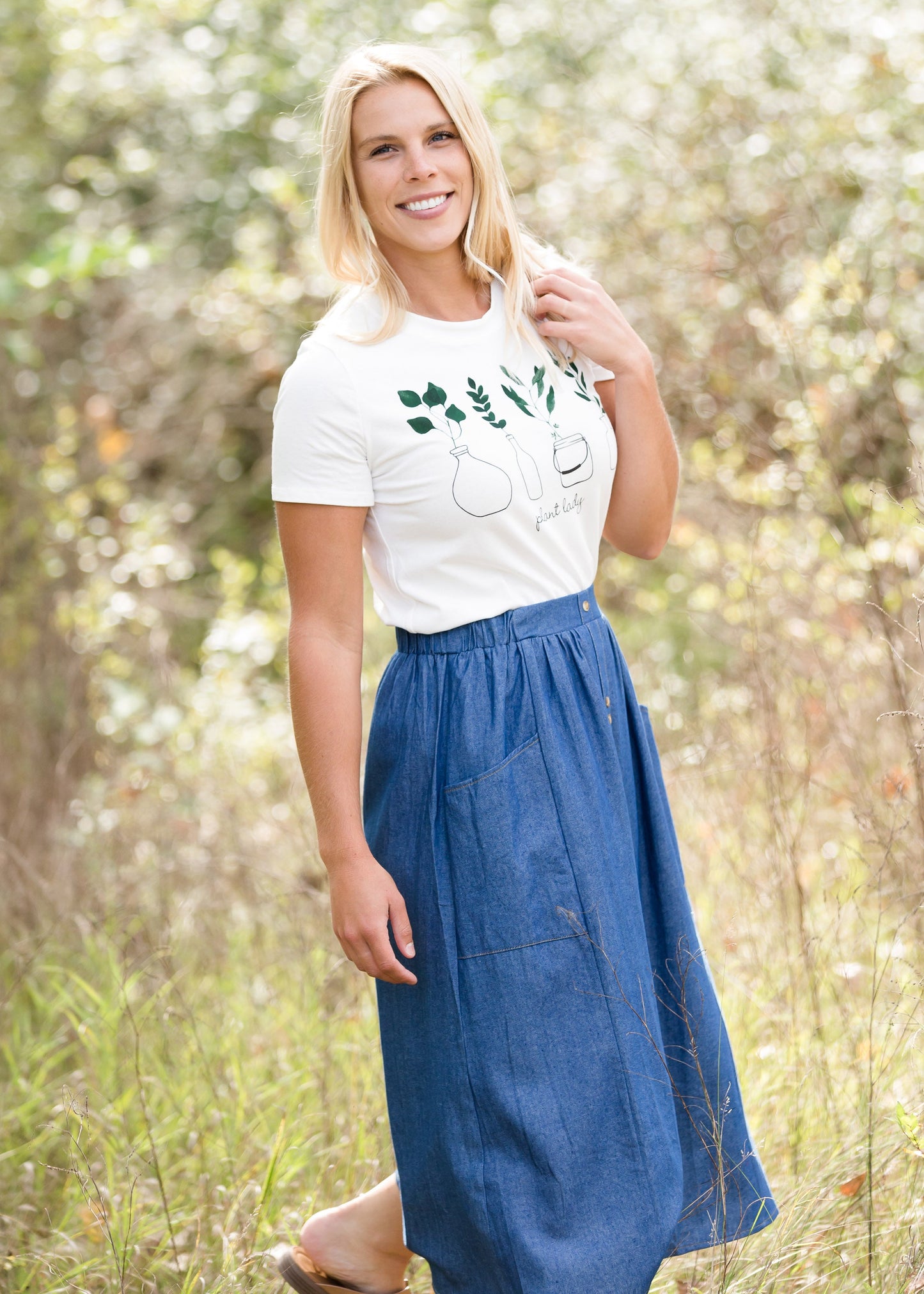 Plant Lady Graphic Tee - FINAL SALE Tops