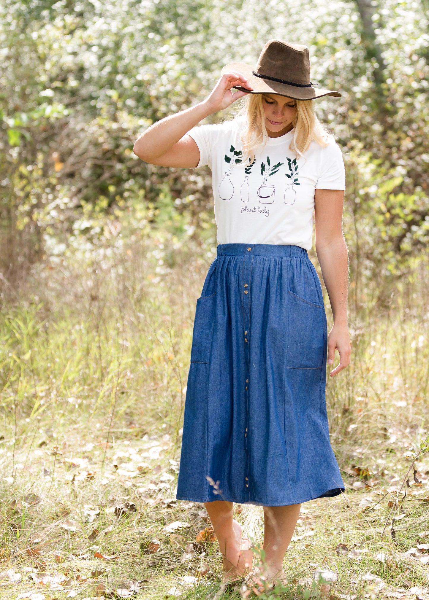 Plant Lady Graphic Tee - FINAL SALE Tops