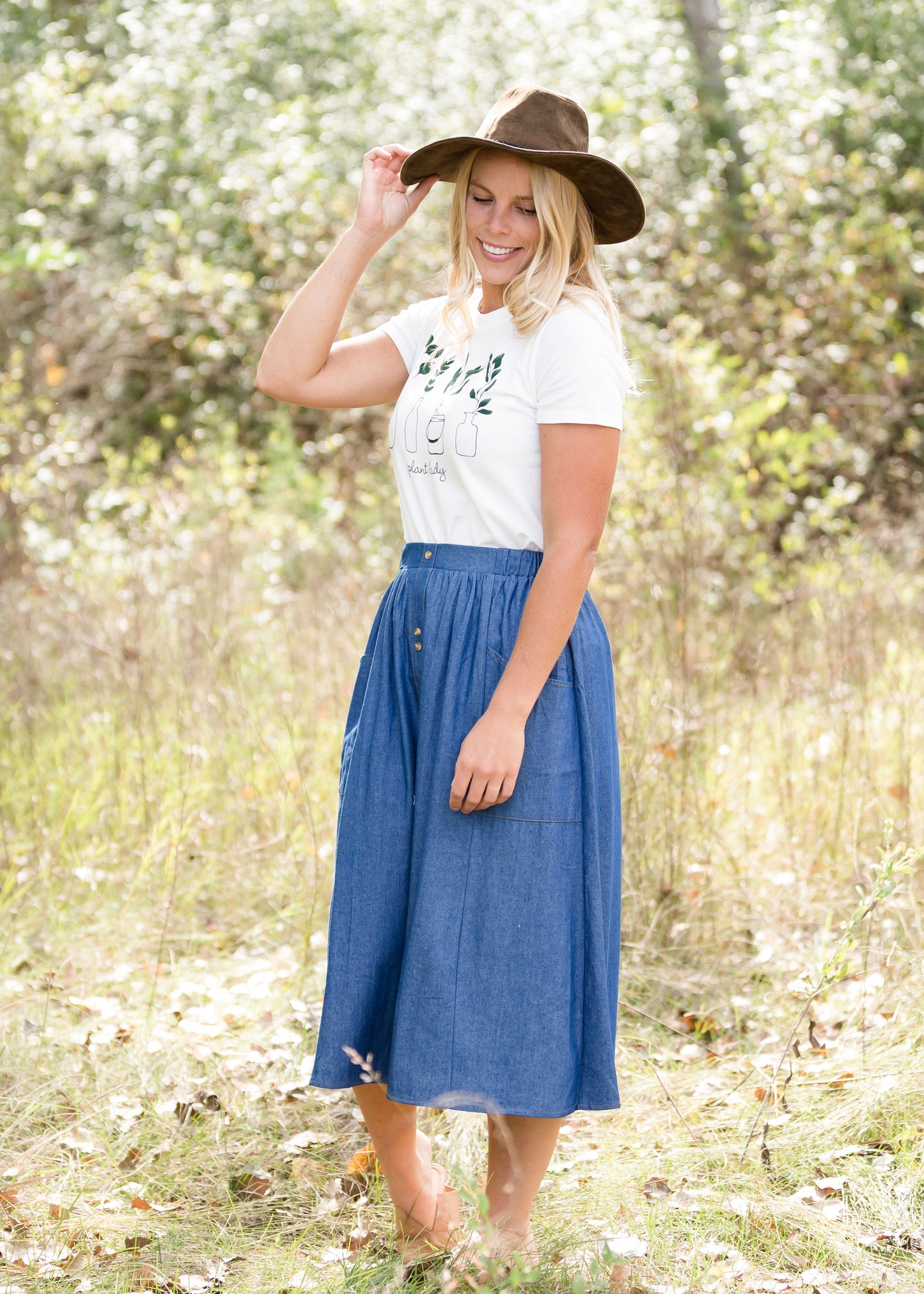 Plant Lady Graphic Tee - FINAL SALE Tops