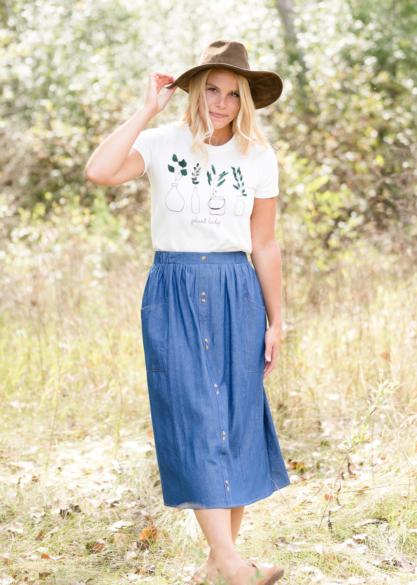 Plant Lady Graphic Tee - FINAL SALE Tops