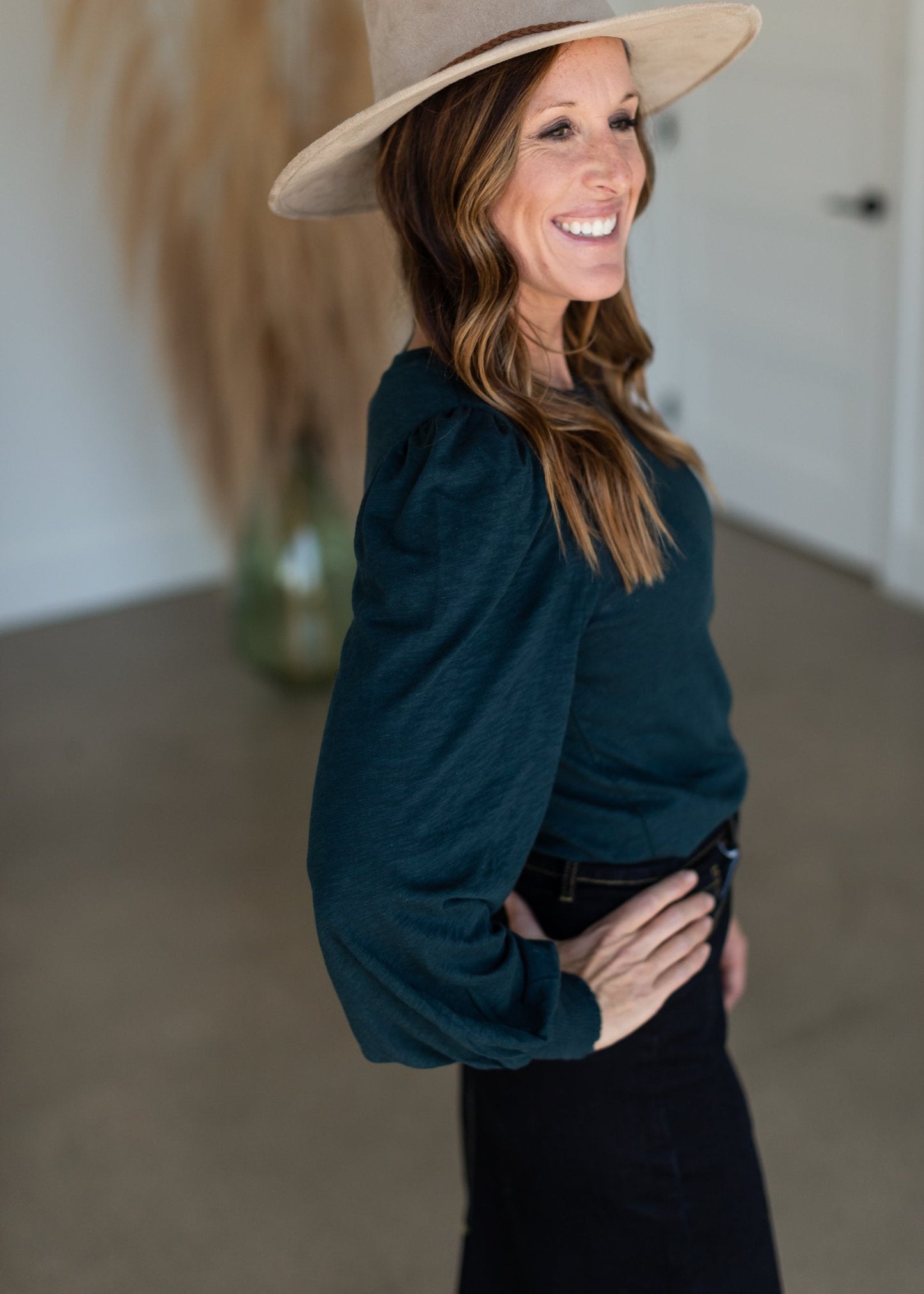 Rebel Brushed Slub Jersey Long Sleeve Top-FINAL SALE Tops Z Supply