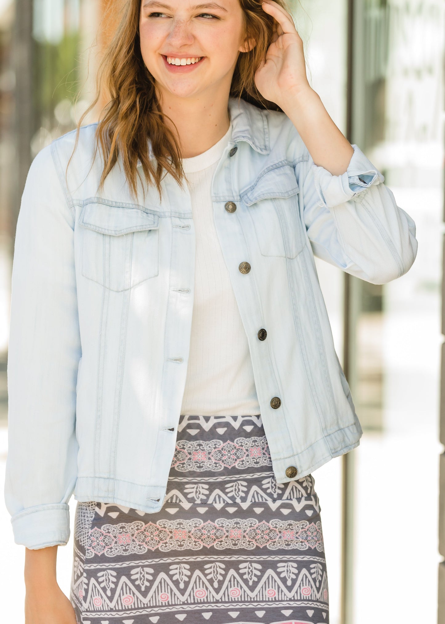 Relaxed Fit Soft Denim Premium Jean Jacket - FINAL SALE Layering Essentials