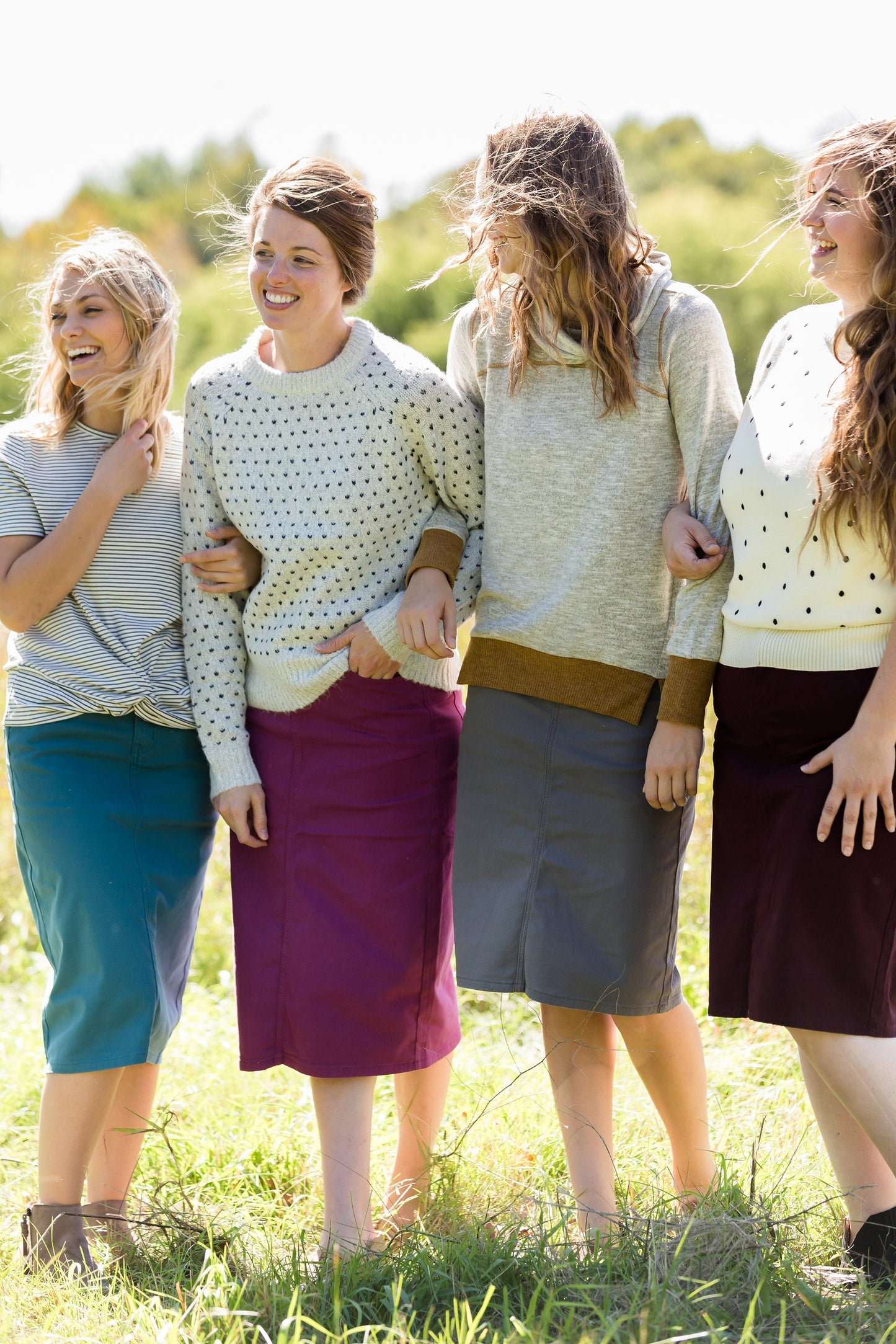 Remi Jade Midi Skirt - FINAL SALE Skirts