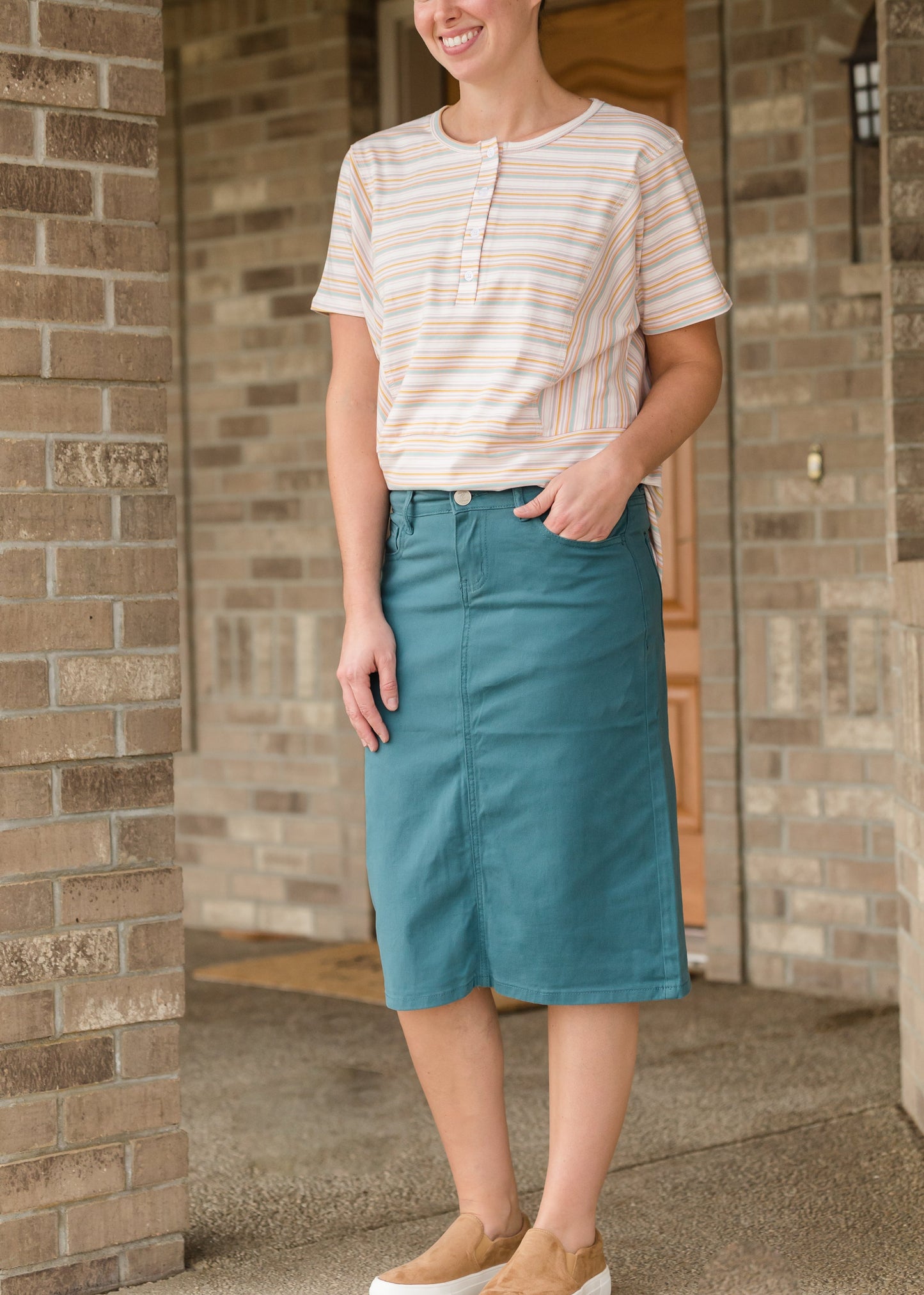 Remi Jade Midi Skirt - FINAL SALE Skirts
