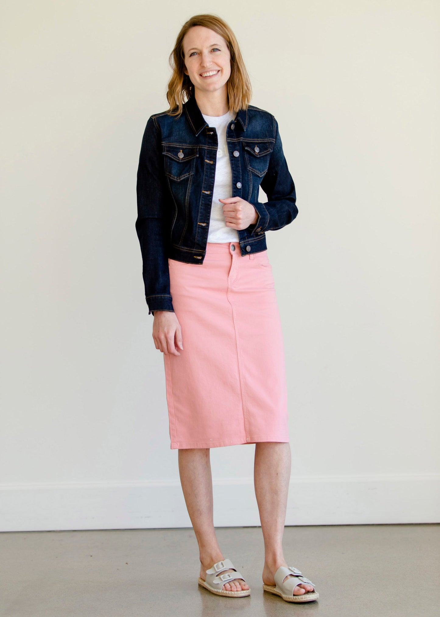 Remi Pink Midi Skirt - FINAL SALE Skirts