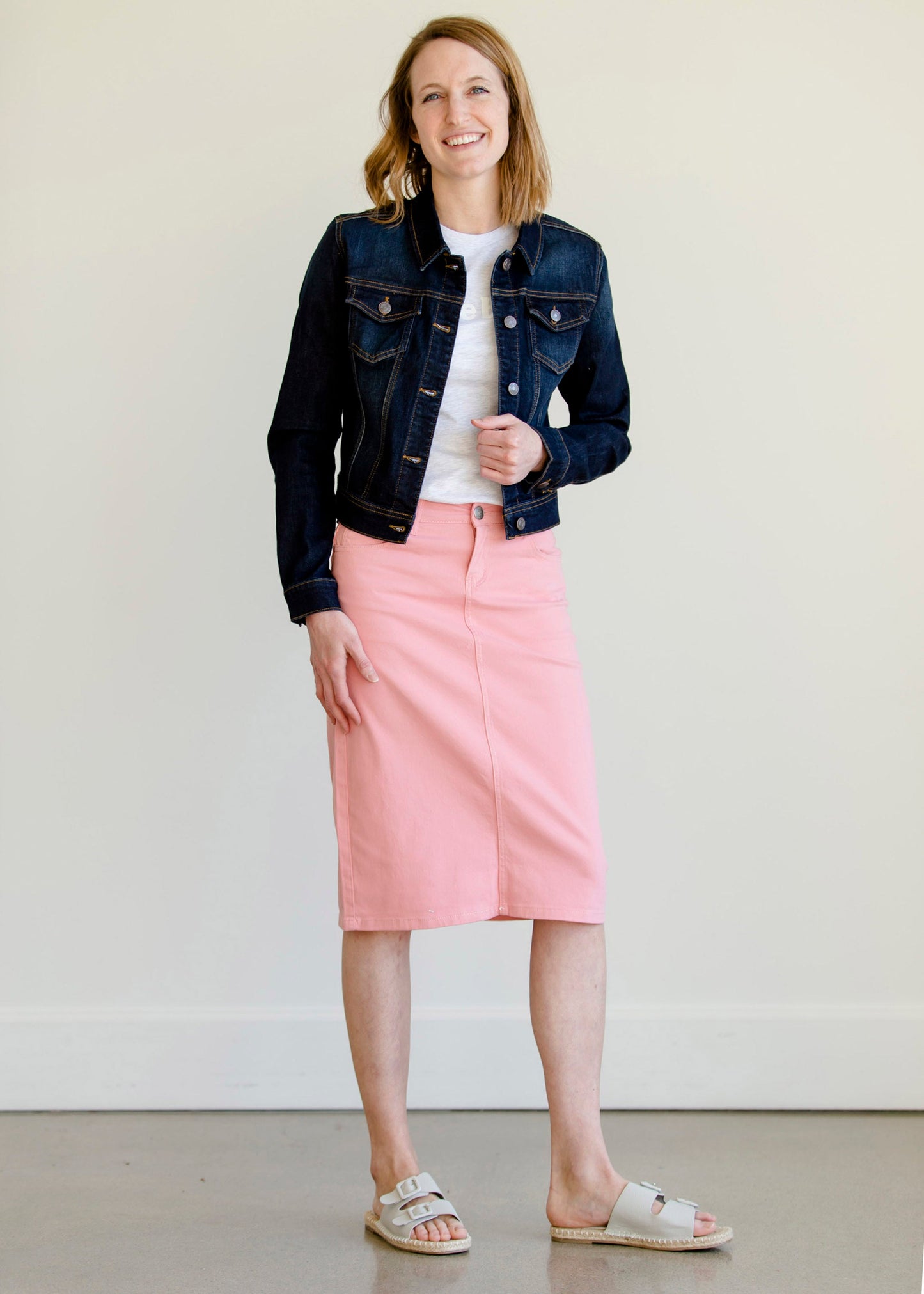 Remi Pink Midi Skirt - FINAL SALE Skirts