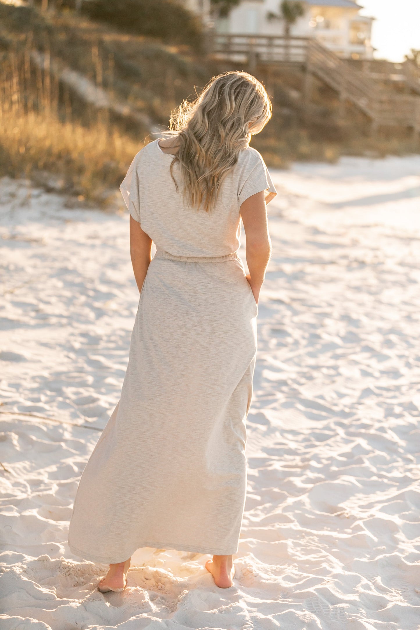 Reva Cinched Waist Essential Maxi Dress Dresses