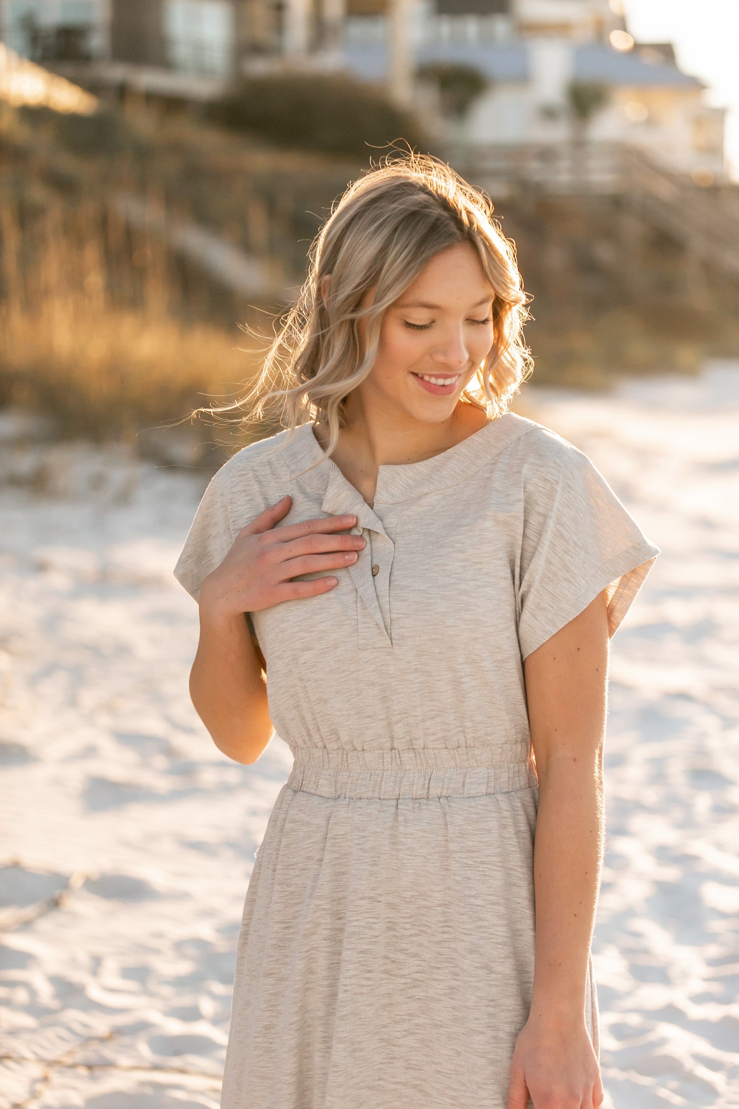 Reva Cinched Waist Essential Maxi Dress Dresses