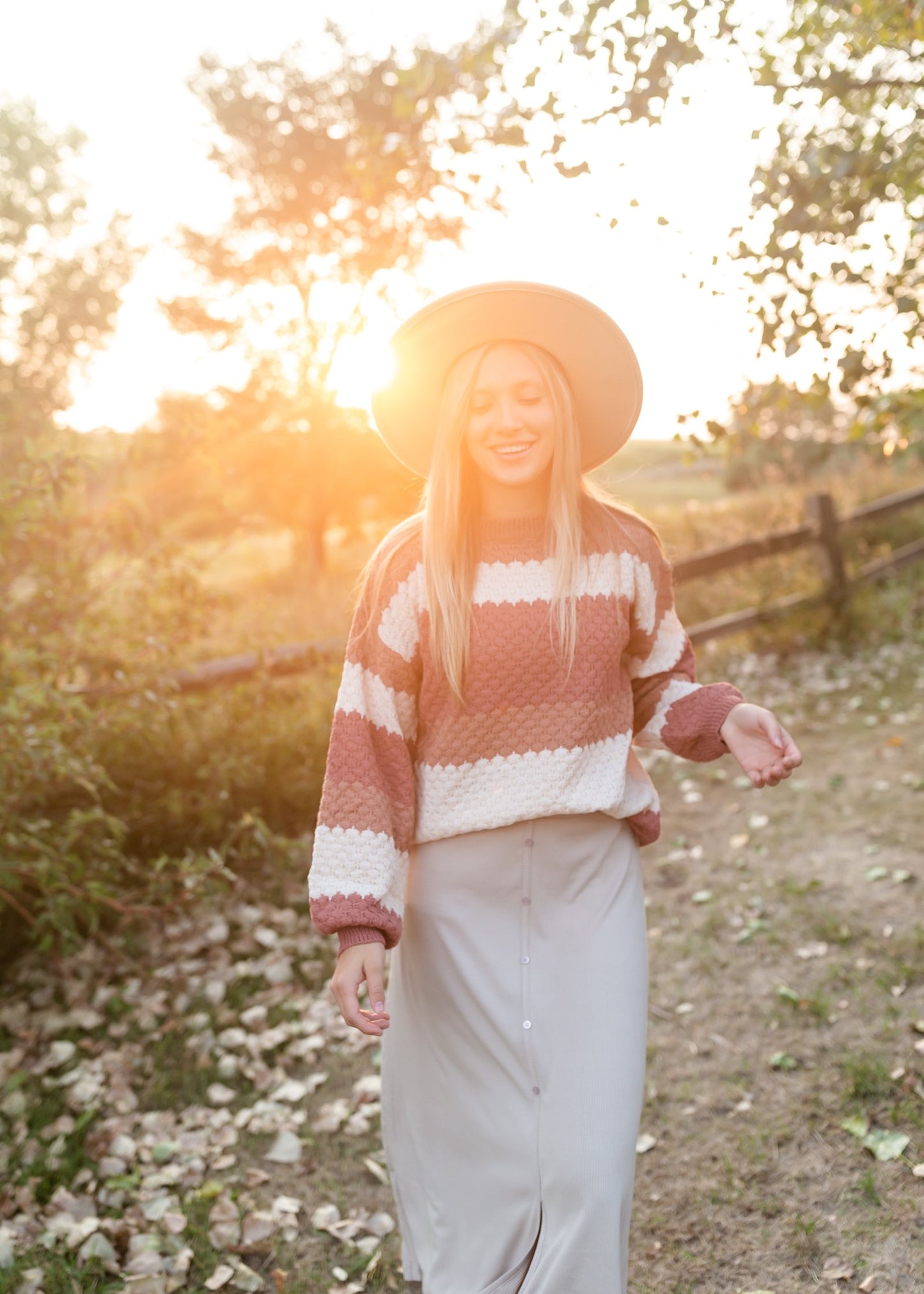 Rib Knit Button Front Midi Skirt Skirts Grade & Gather