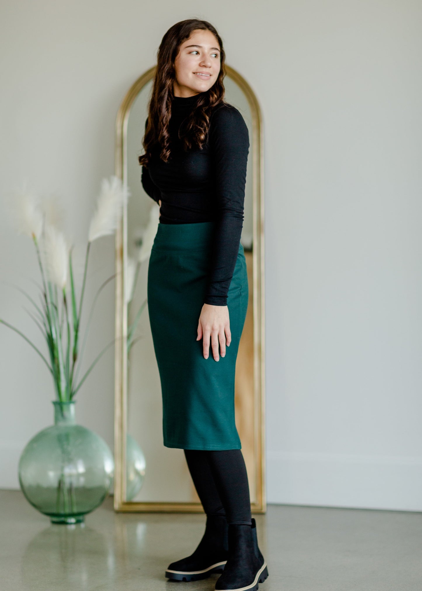 Ribbed Long Sleeve Turtleneck - FINAL SALE Tops 2Sable