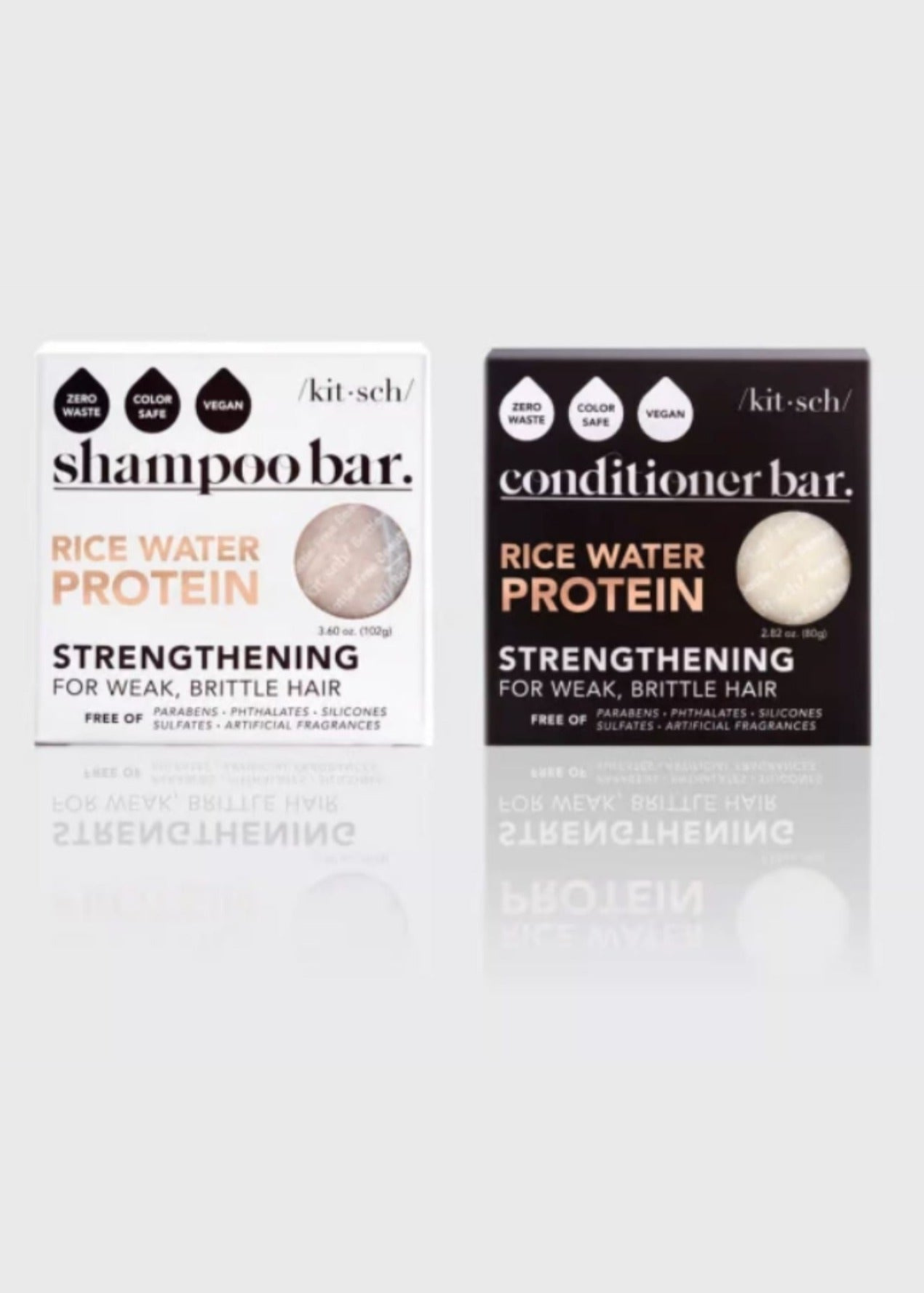 Rice Water Protein Shampoo + Conditioner Bars Gifts