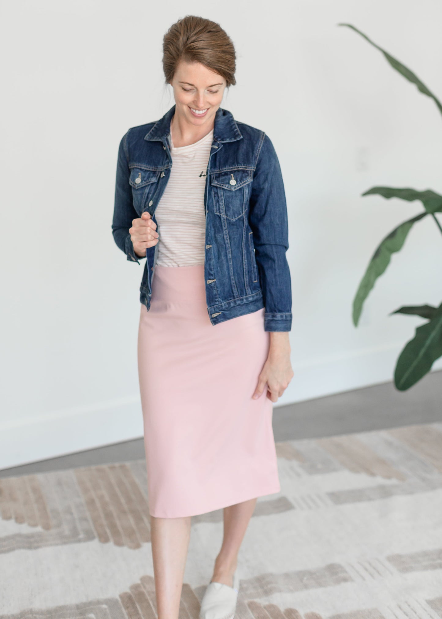The Classic Cotton Jean Jacket Tops