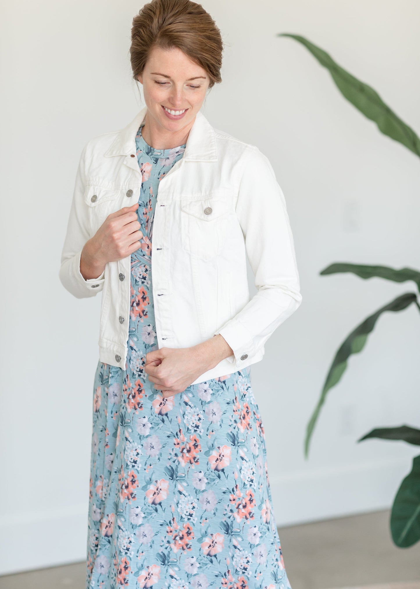 The Classic Cotton Jean Jacket Tops