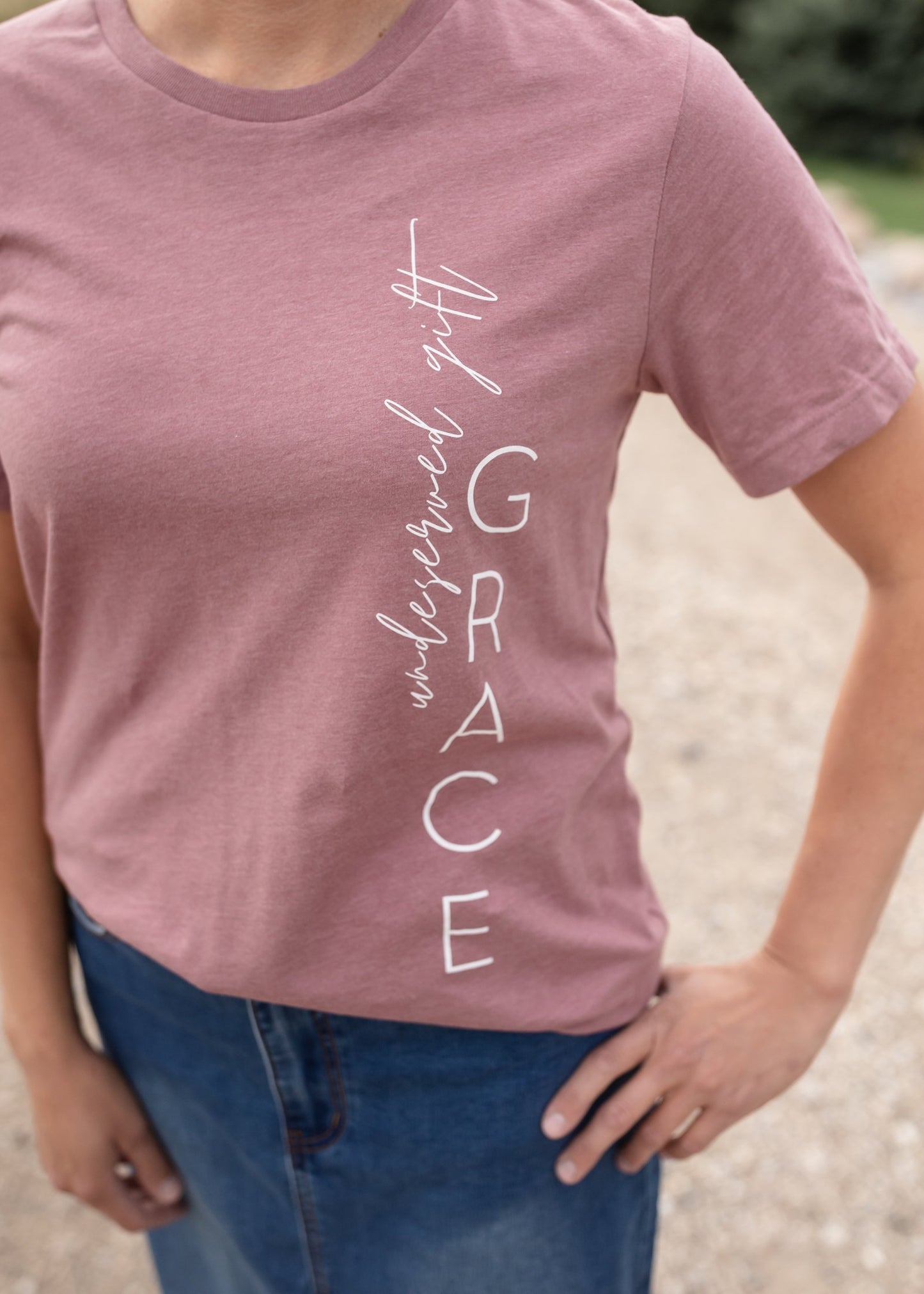 Undeserved Gift Grace Graphic Tee Tops Inherit
