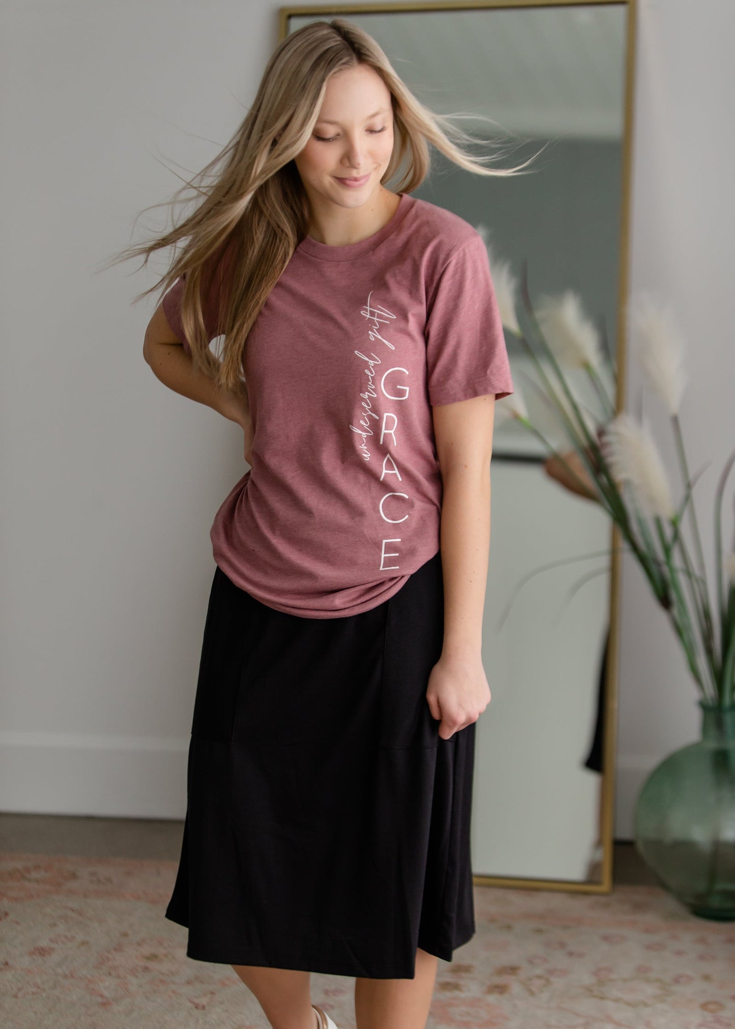 Undeserved Gift Grace Graphic Tee Tops Inherit