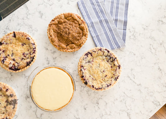 Easy Summer Pie Recipes |  Try Amanda's Creamy Blueberry Pie