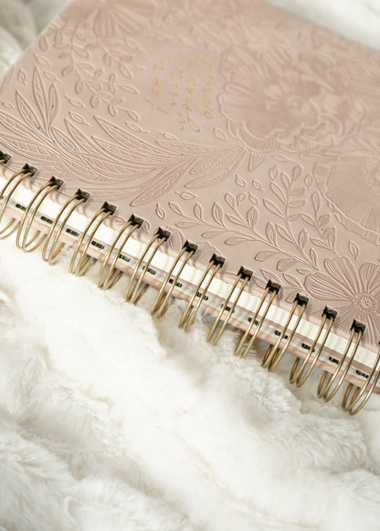 12-Month Undated Spiral Planner Sonora Theme FF Home & Life