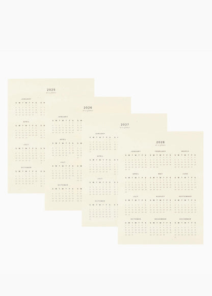 12-Month Undated Spiral Planner Sonora Theme FF Home & Lifestyle
