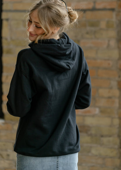 3-D Jesus Loves You Graphic Hoodie FF Tops