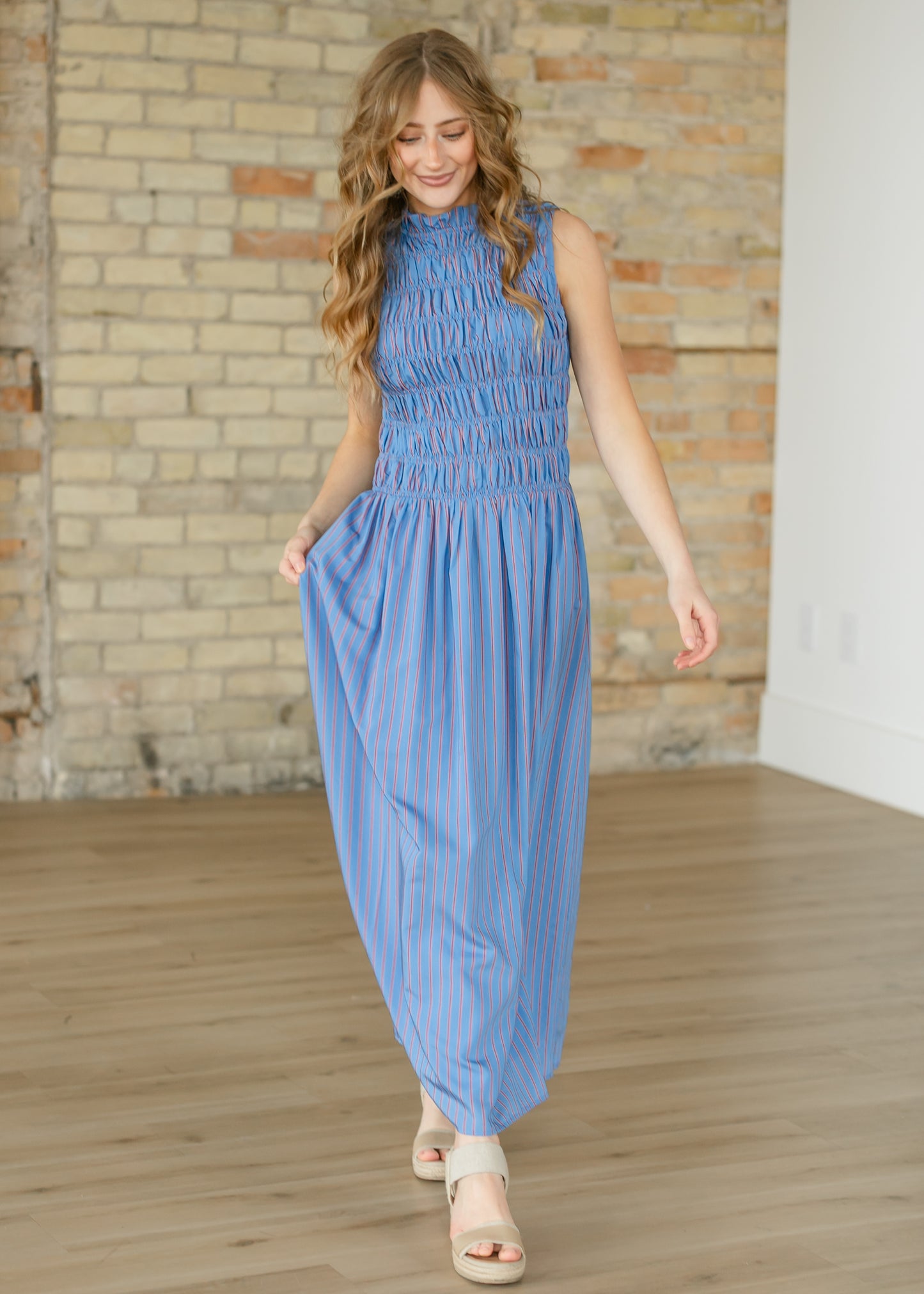 Clover Sleeveless Maxi Dress