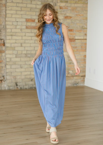 Clover Sleeveless Maxi Dress