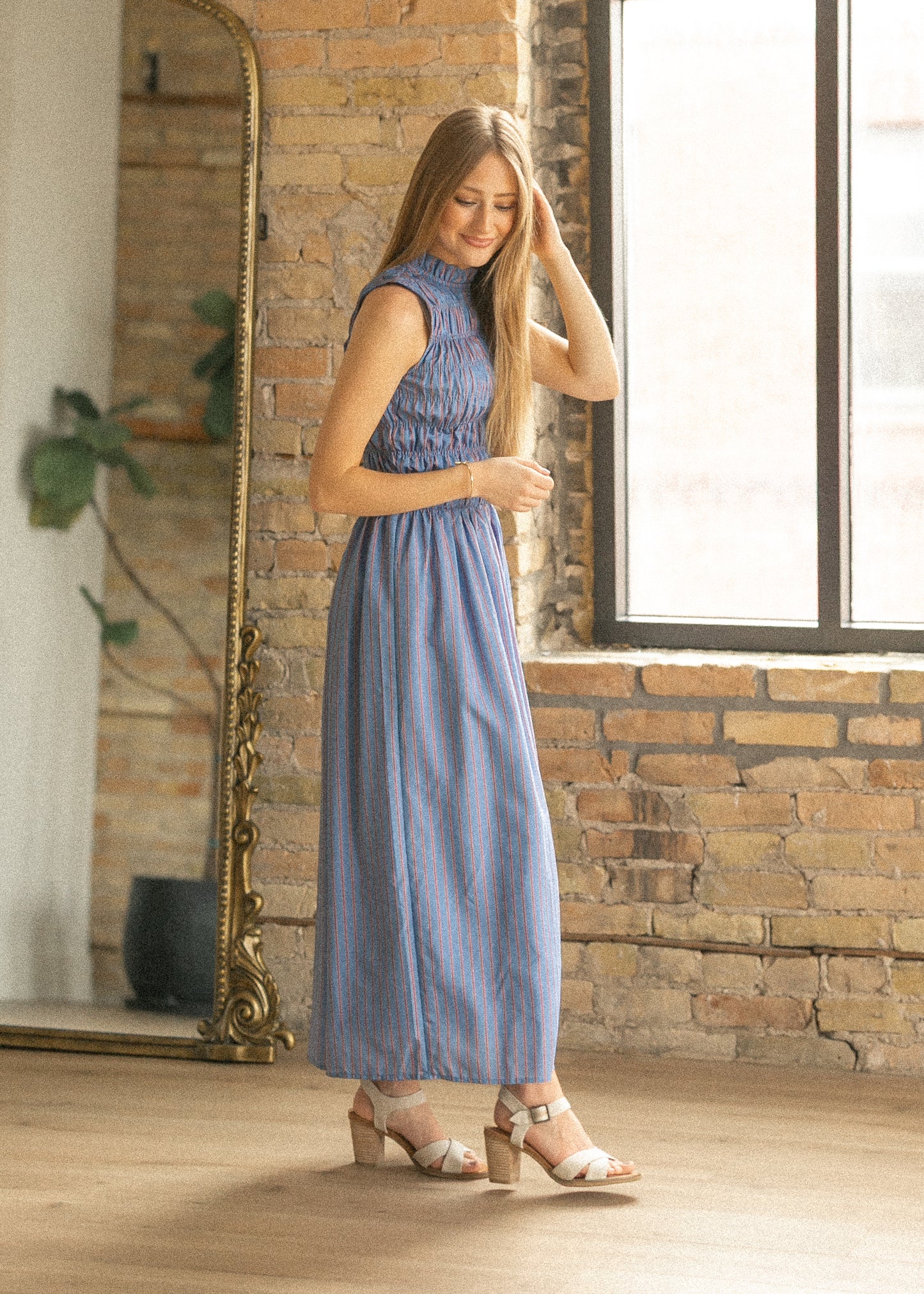 Clover Sleeveless Maxi Dress