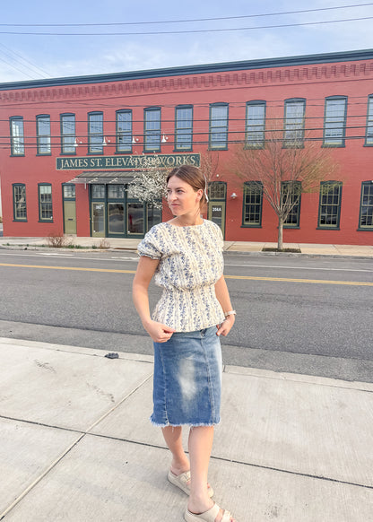 Delsie Pretty as a Dress Top