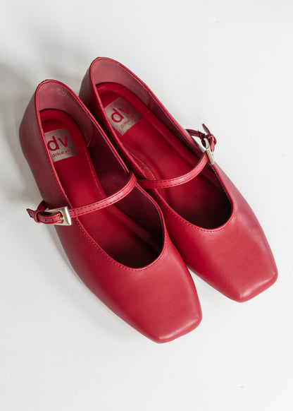 Dolce Vita® Fabes Dark Red Mary Jane Flats