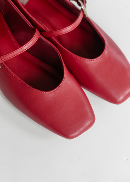 Dolce Vita® Fabes Dark Red Mary Jane Flats