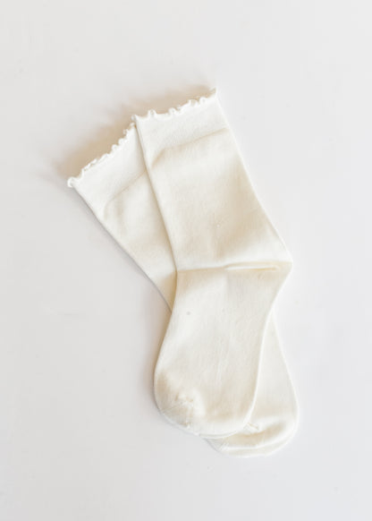 Everyday Neutral Crew Socks