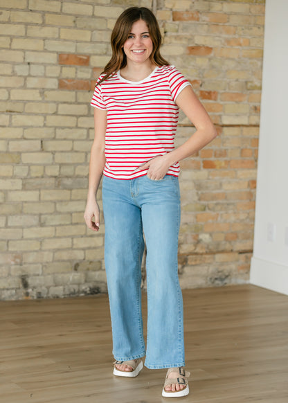 Florence Light Wash Baggy Jean
