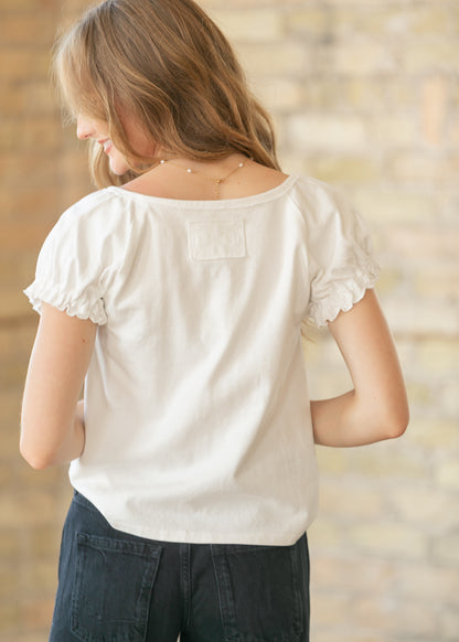 Free People® Ivory Issa Tee