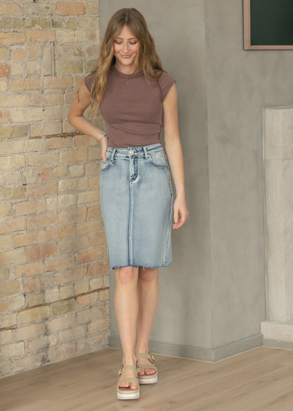 Free People® Brunette Ever Had tee