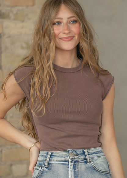 Free People® Brunette Ever Had tee