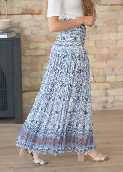 Free People® Ravenna Printed Maxi Skirt