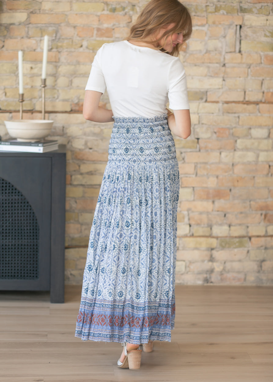 Free People® Ravenna Printed Maxi Skirt