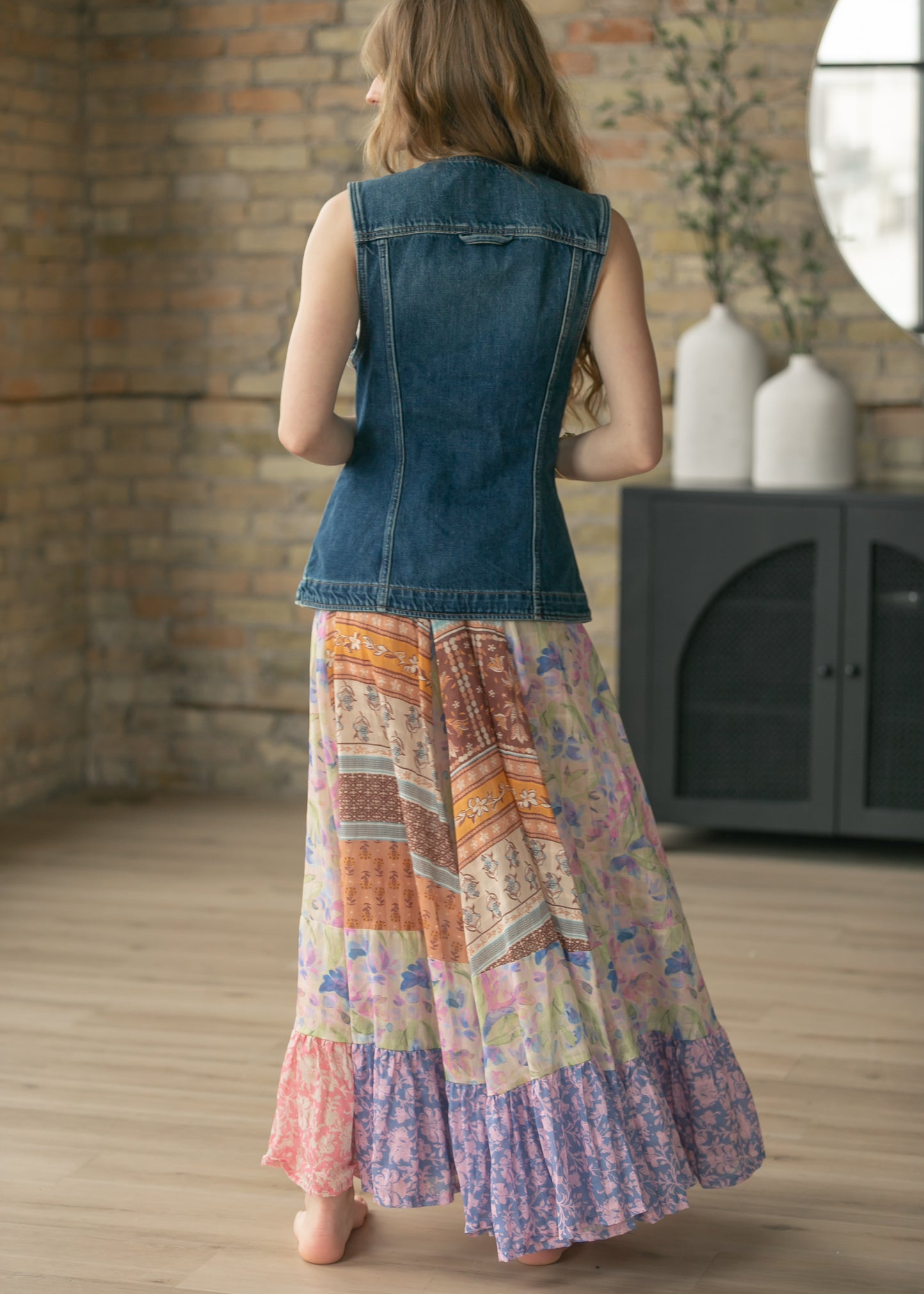 Free People® Maris Denim Top