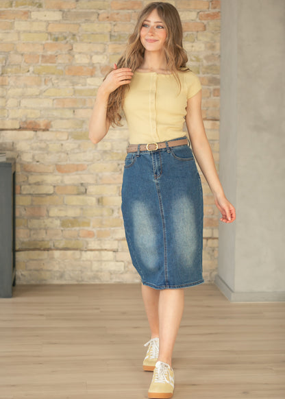 Free People® Yellow Most Wanted Cardi FF Layering Essentials