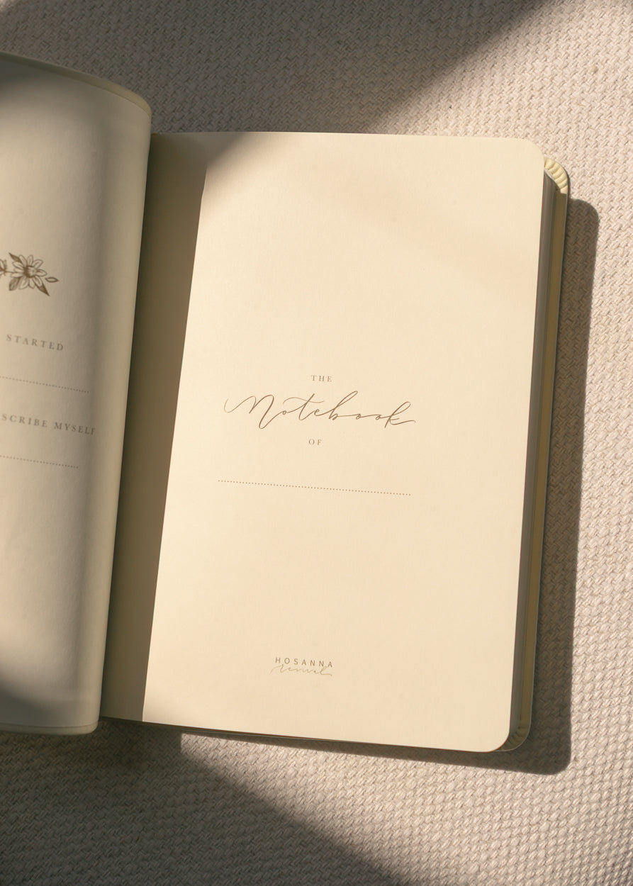 Hosanna Revival Notebook Belfast Theme