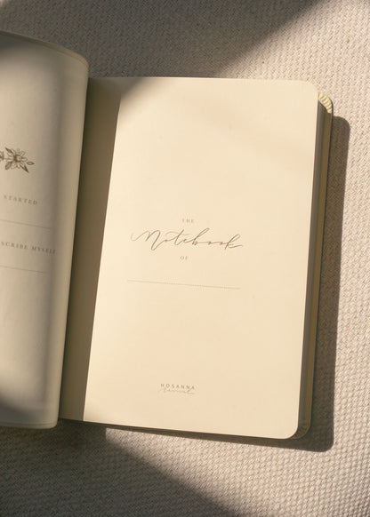 Hosanna Revival Notebook Belfast Theme