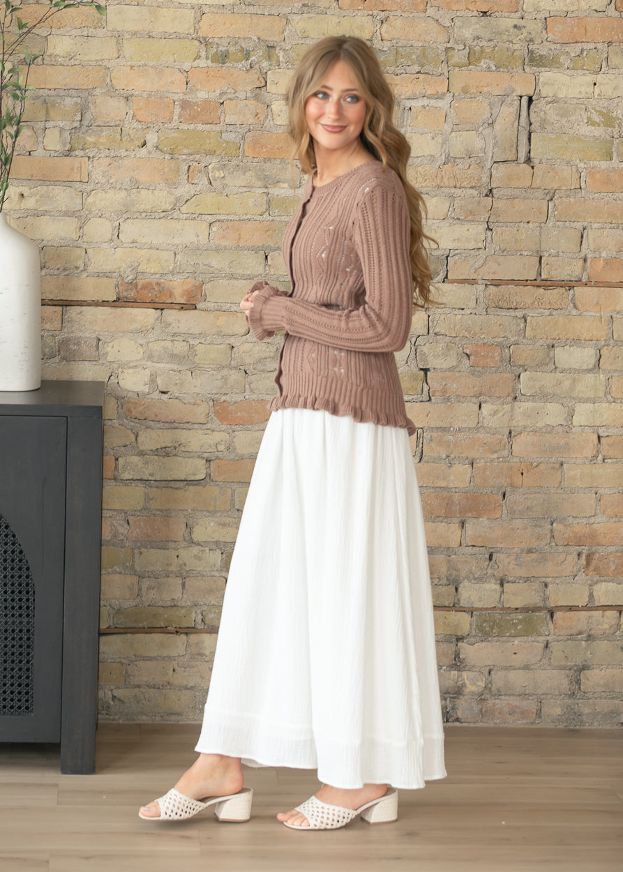 Kalani Cotton Gauze Maxi Skirt