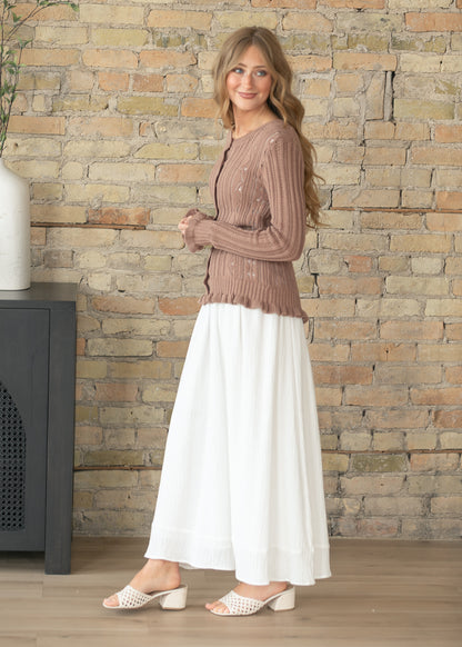 Kalani Cotton Gauze Maxi Skirt
