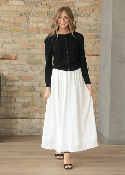 Kalani Cotton Gauze Maxi Skirt