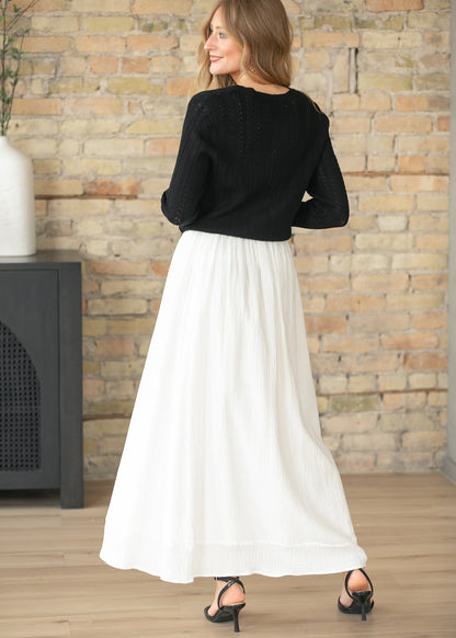 Kalani Cotton Gauze Maxi Skirt