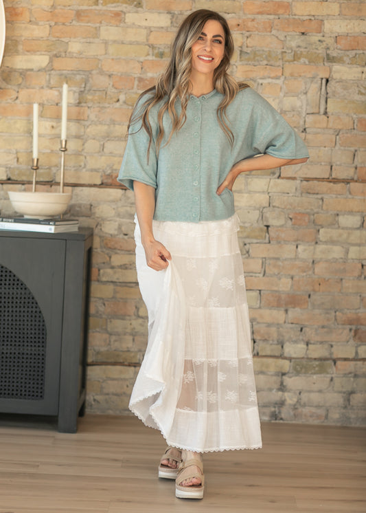 Steve Madden® Tarryn Lace Maxi Skirt