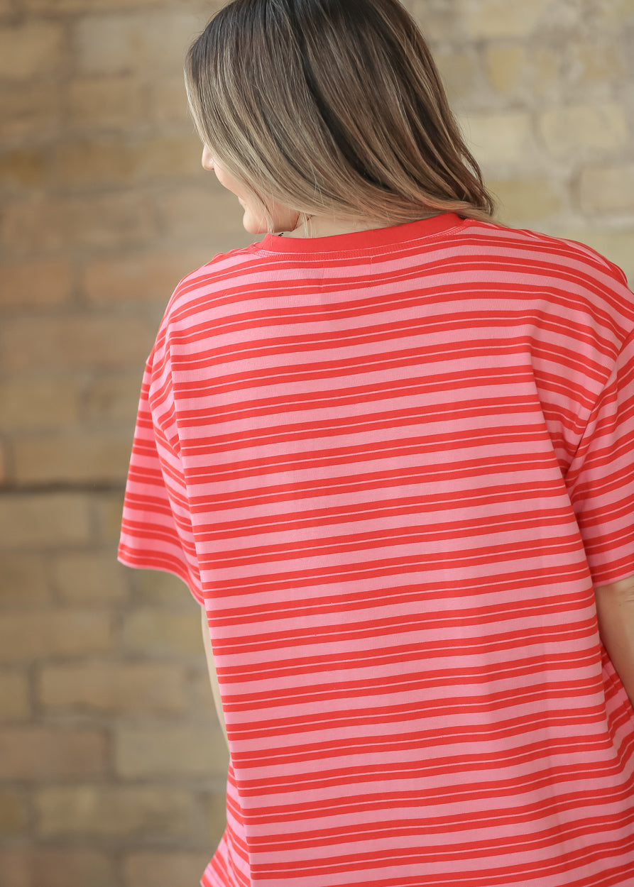 Things Between® Double Stripe Oversize Tee