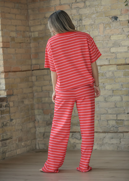 Things Between® Double Stripe Oversize Tee