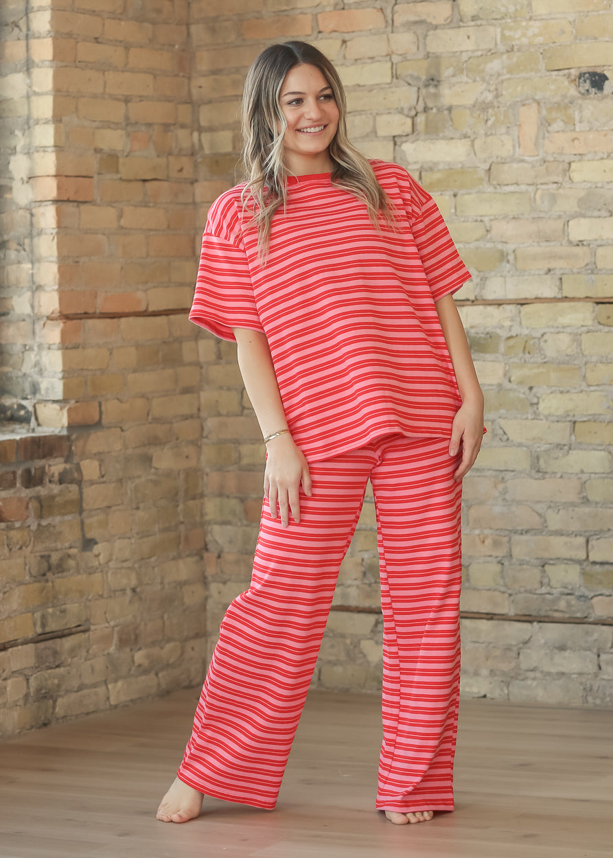 Things Between® Double Stripe Oversize Tee